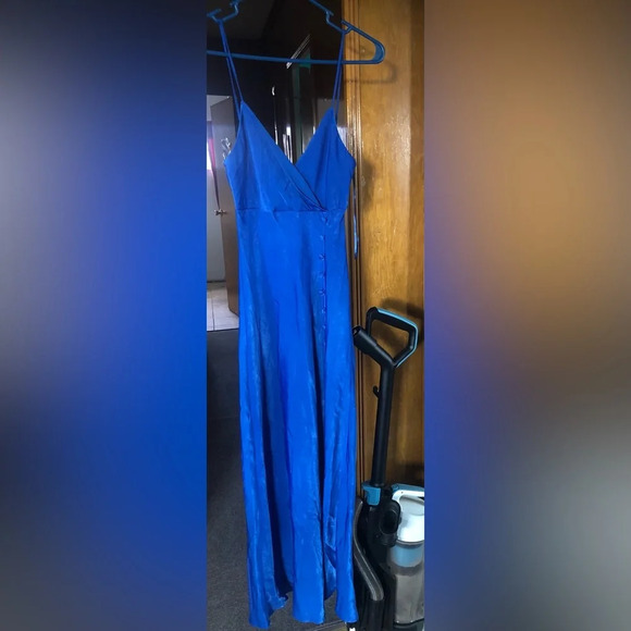 Zara satin effect dress NWOT - Picture 6 of 9